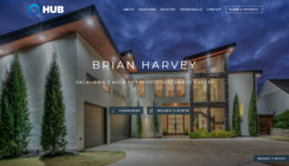 Brian Harvey Insurance Agent website home page by Hive Design Team